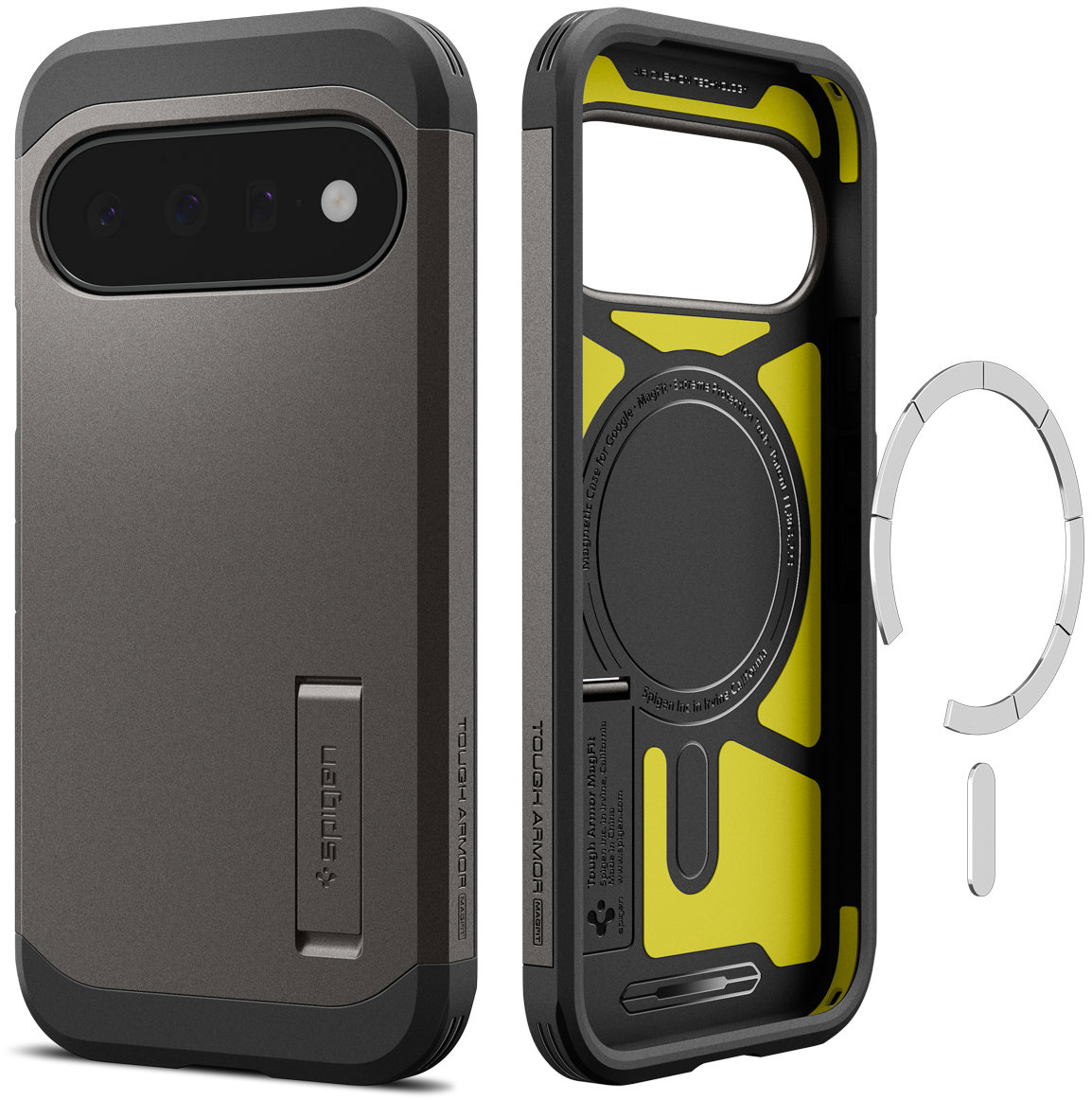 Spigen Tough Armor MagSafe Gunmetal Google Pixel 11
