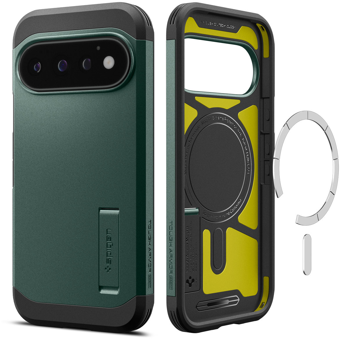 Spigen Tough Armor MagSafe Abyss Green Google Pixel 11 Pro
