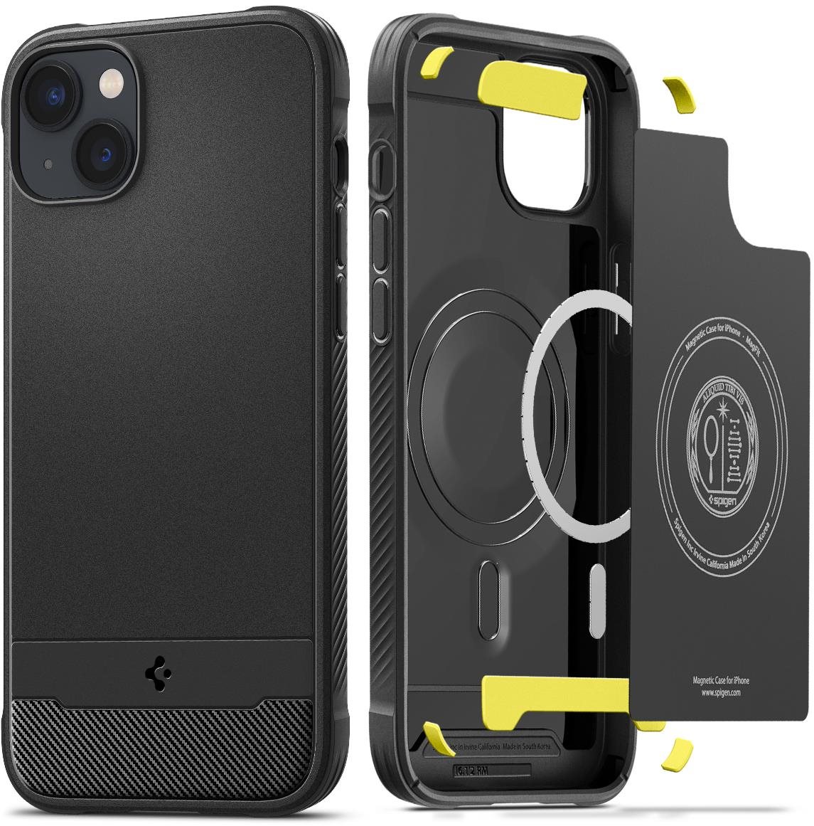 Spigen Rugged Armor MagSafe Matte Black iPhone 14
