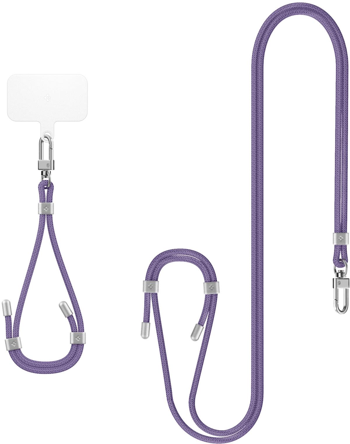 Spigen Universal Set 2 (Cross Body Strap 1P + Wrist Strap 1P + ConTag2 1P) Deep Purple