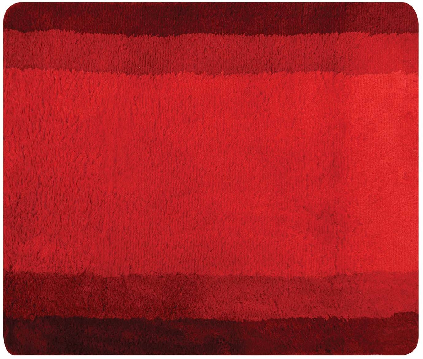Spirella Kúpeľňová predložka Balance 55 × 65 cm červená