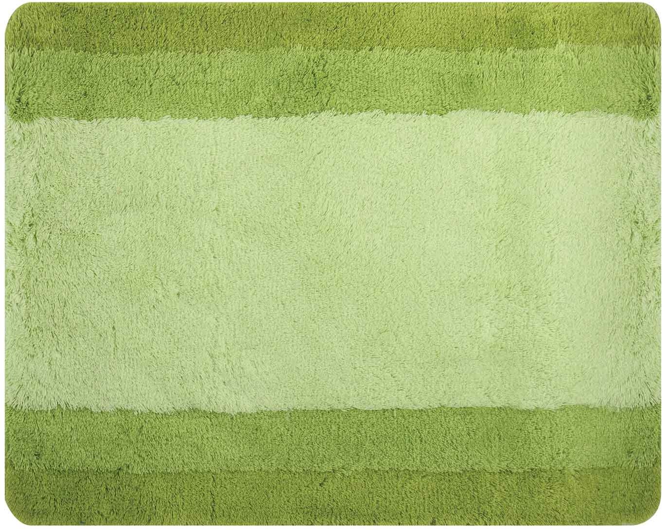 Spirella Kúpeľňová predložka Balance 55 × 65 cm zelená