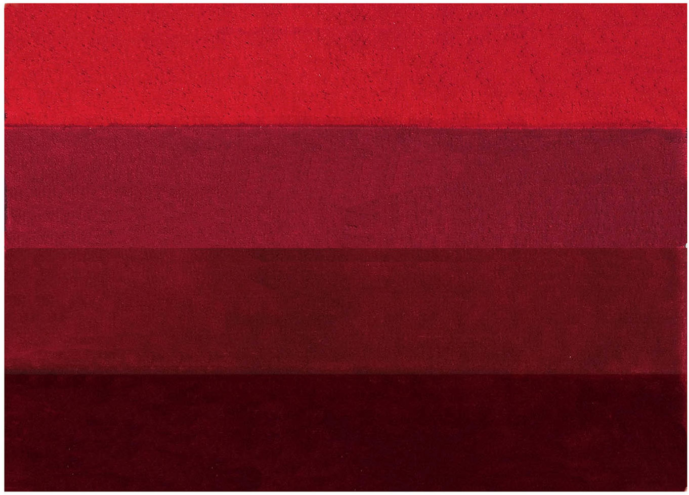 Spirella Kúpeľňová predložka Four 55 × 65 cm červená