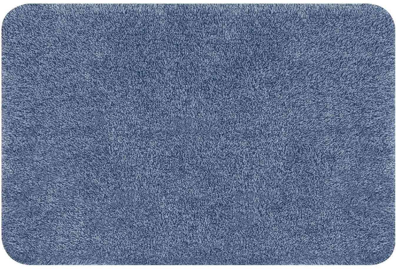 Spirella Kúpeľňová predložka Brizzolo 60 × 90 cm modrá