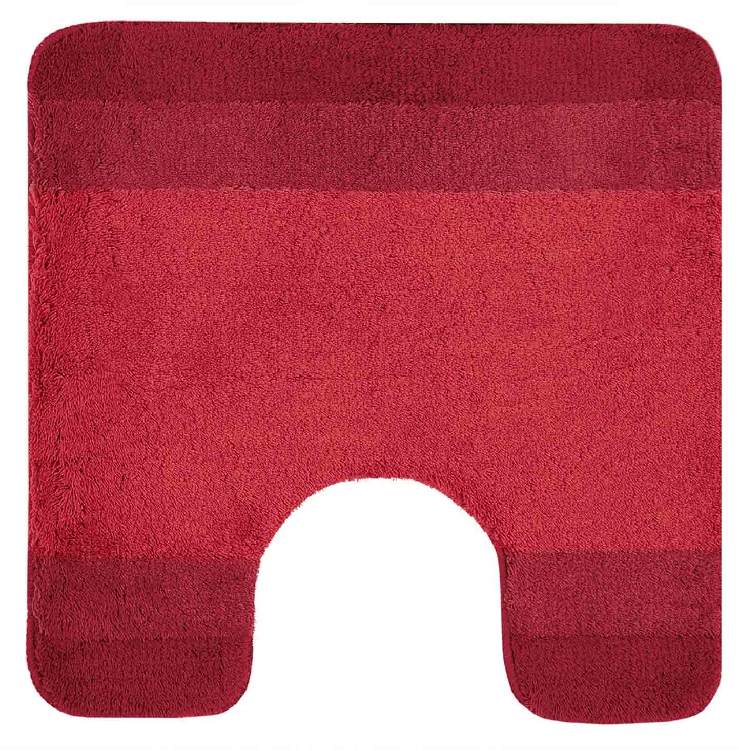 Spirella Kúpeľňová WC predložka Balance 55 × 55 cm červená