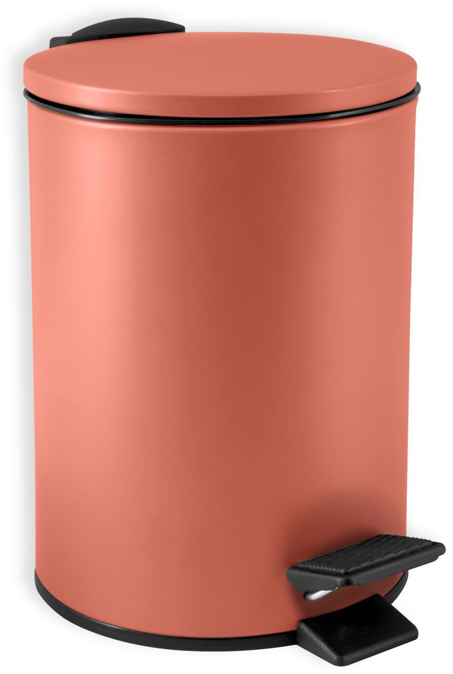 Spirella pedálový odpadkový kôš Adelar, matná terakota, oceľ, 3 l