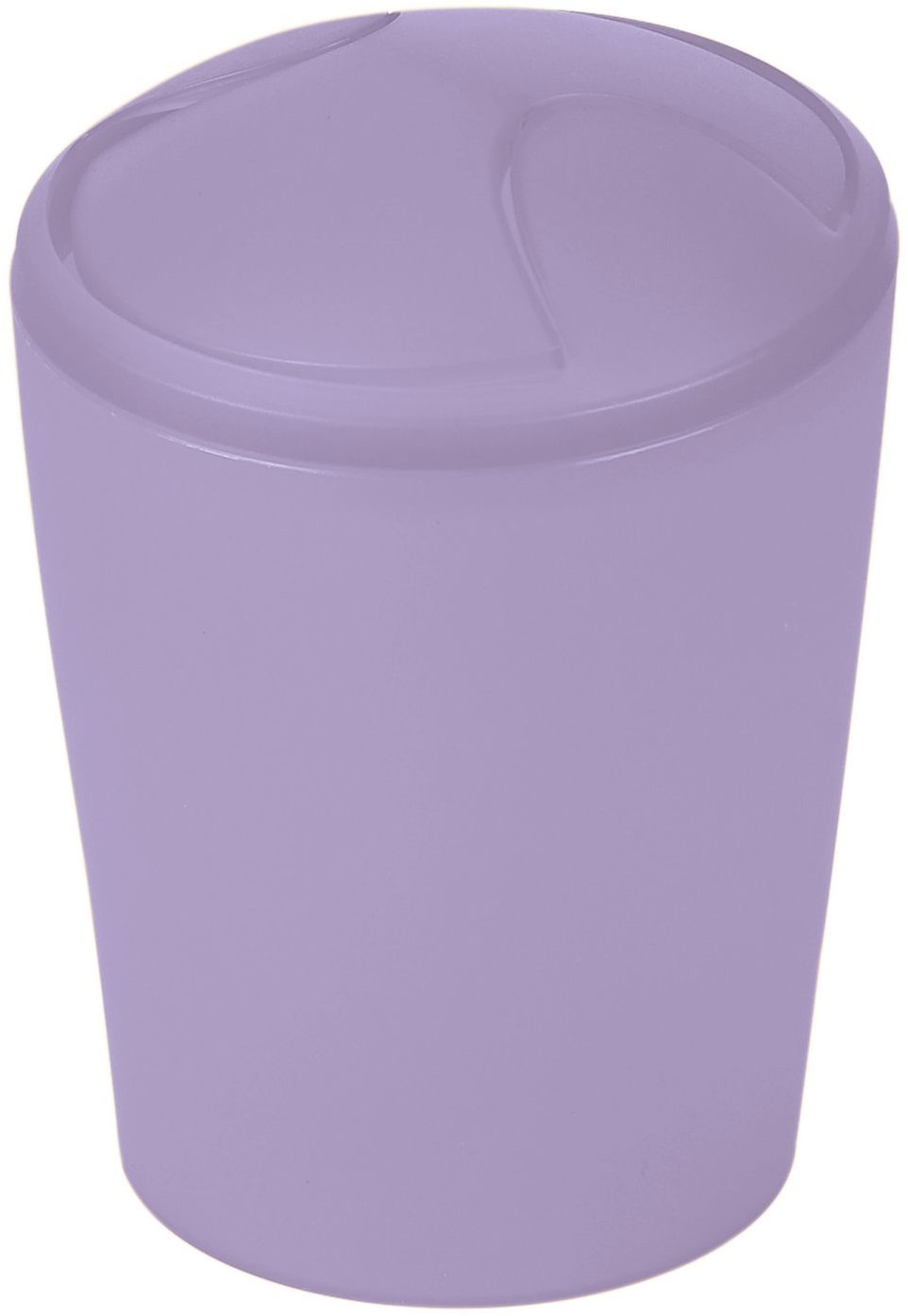 Spirella výklopný odpadkový kôš Move, fialový, plast, 5 l