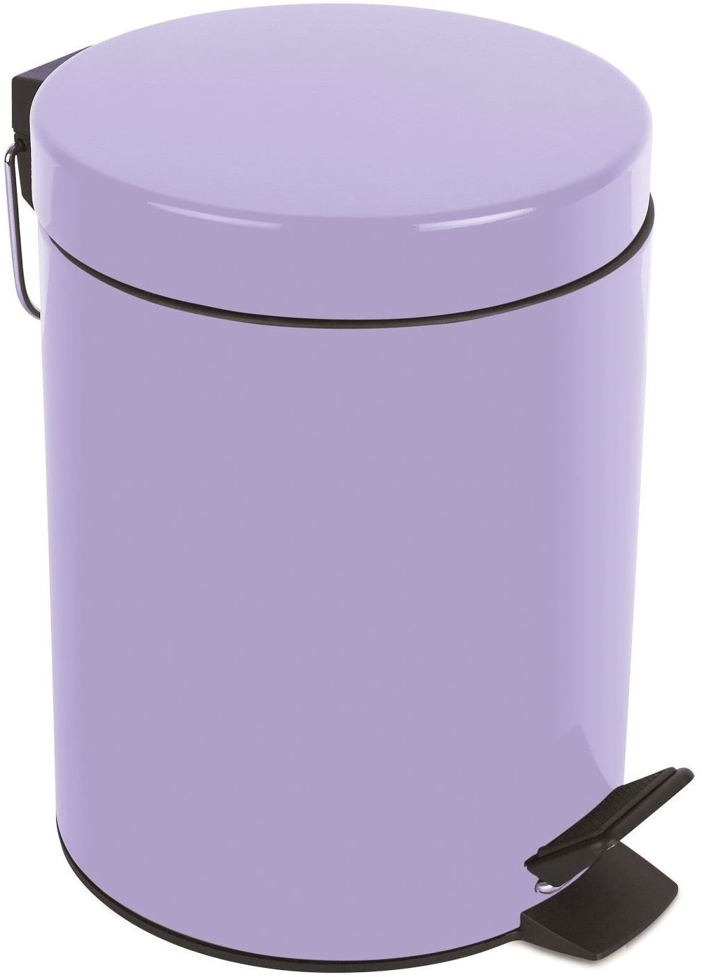Spirella pedálový odpadkový kôš Sydney, levanduľový, oceľ, 3 l