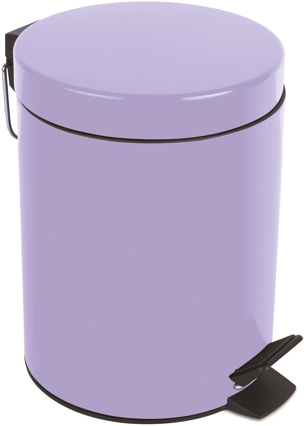 Spirella pedálový odpadkový kôš Sydney, levanduľový, oceľ, 5 l