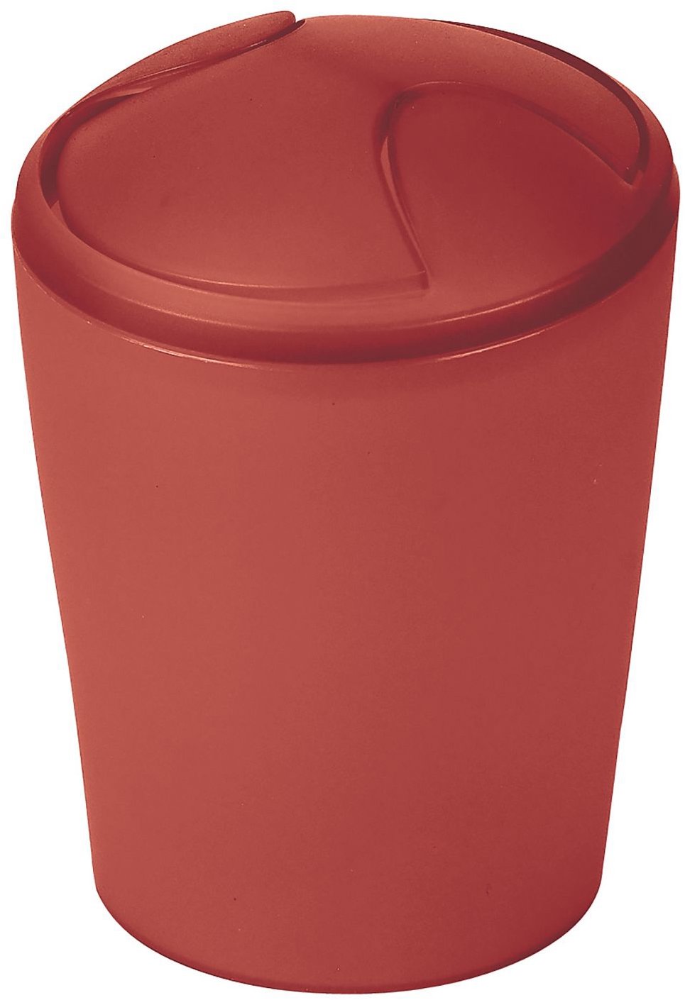 Spirella výklopný odpadkový kôš Move, terakota, plast, 5 l