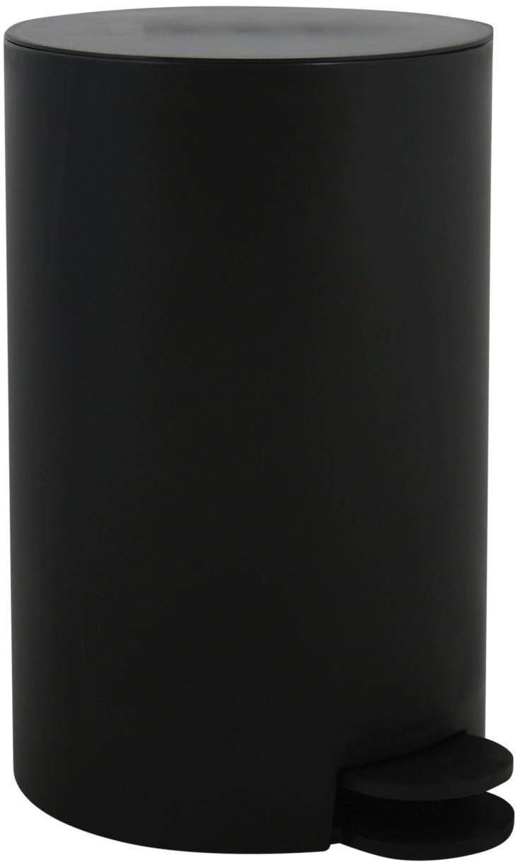 MSV pedálový odpadkový kôš Osaki, čierny, plast, 3 l