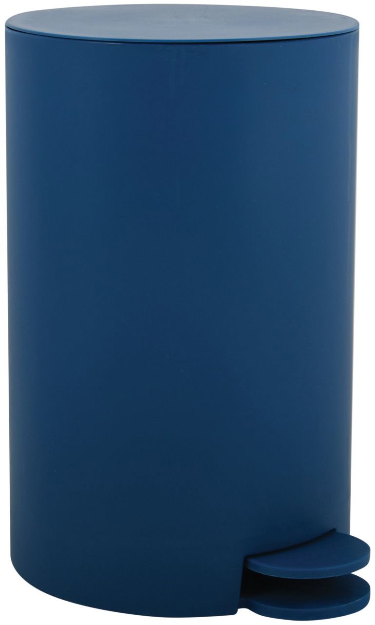 MSV pedálový odpadkový kôš Osaki, tmavomodrý, plast, 3 l