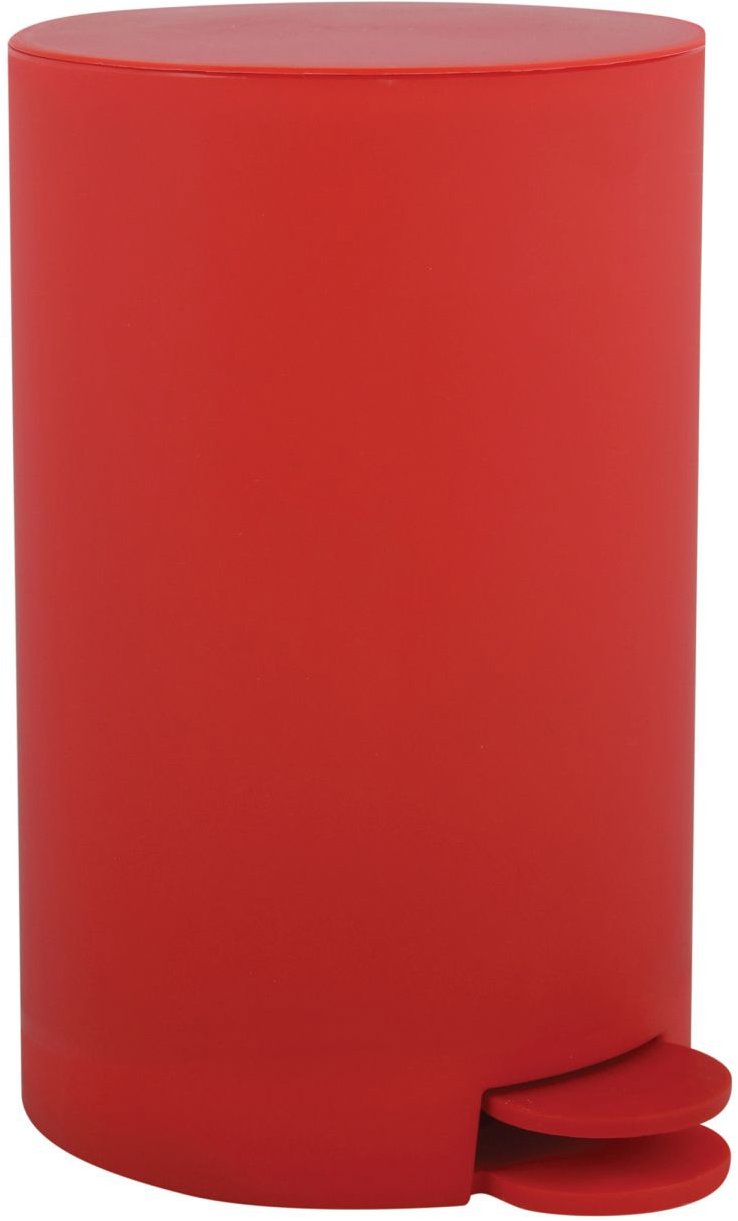 MSV pedálový odpadkový kôš Osaki, červený, plast, 3 l