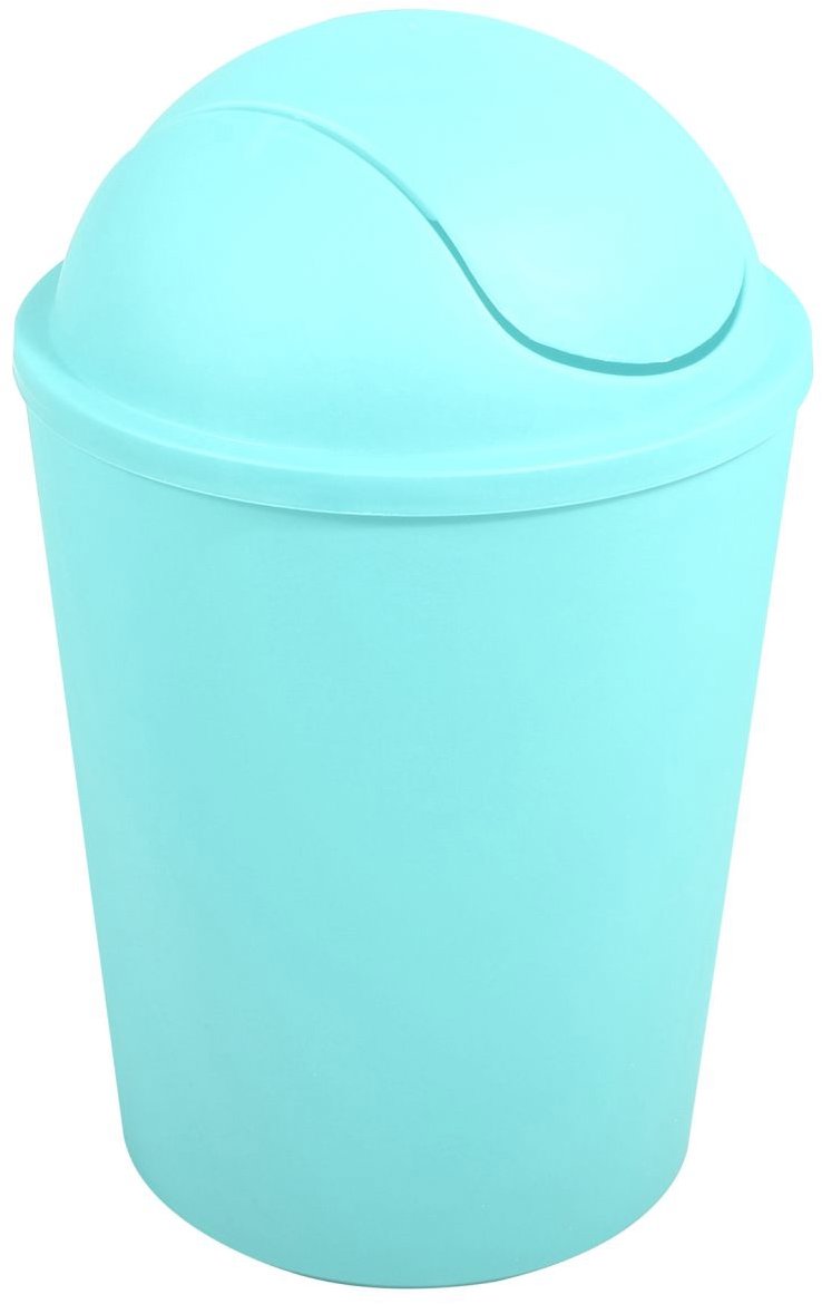 MSV výklopný kôš Ako, pastelovo zelený, plast, 5,5 l