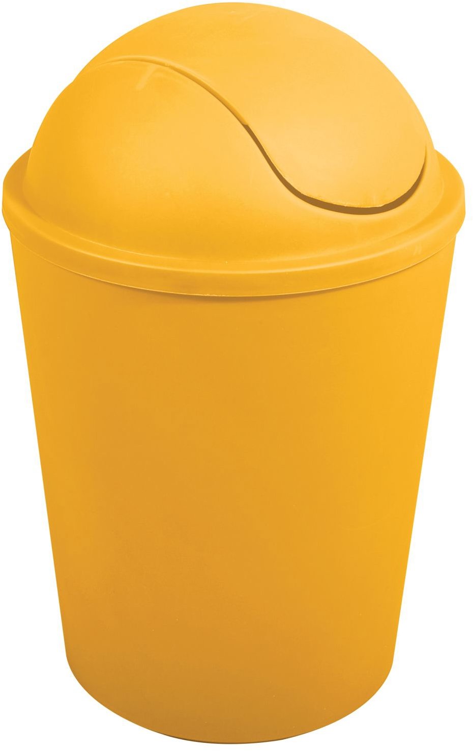 MSV výklopný kôš Ako, šafránovo žltý, plast, 5,5 l