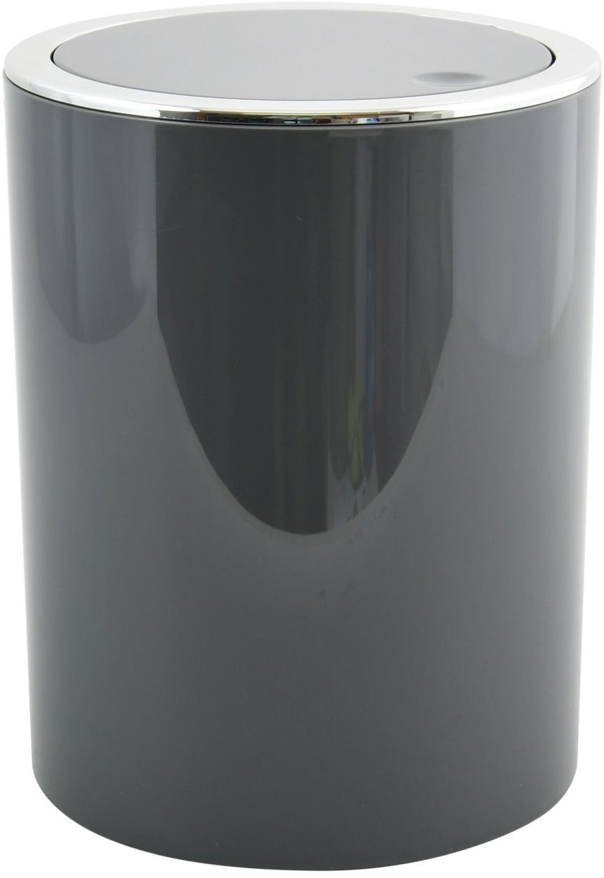 MSV výklopný odpadkový kôš Kamaka, sivý, plast, 6 l