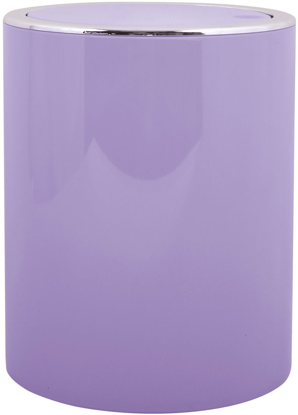 MSV výklopný odpadkový kôš Kamaka, levanduľový, plast, 6 l