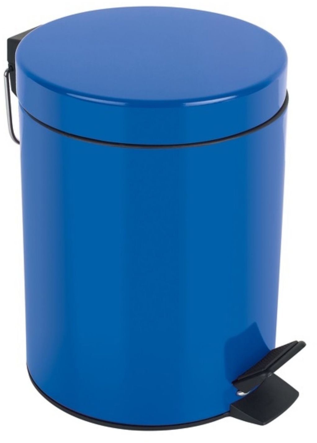 Spirella pedálový odpadkový kôš Sydney, modrý, oceľ, 3 l