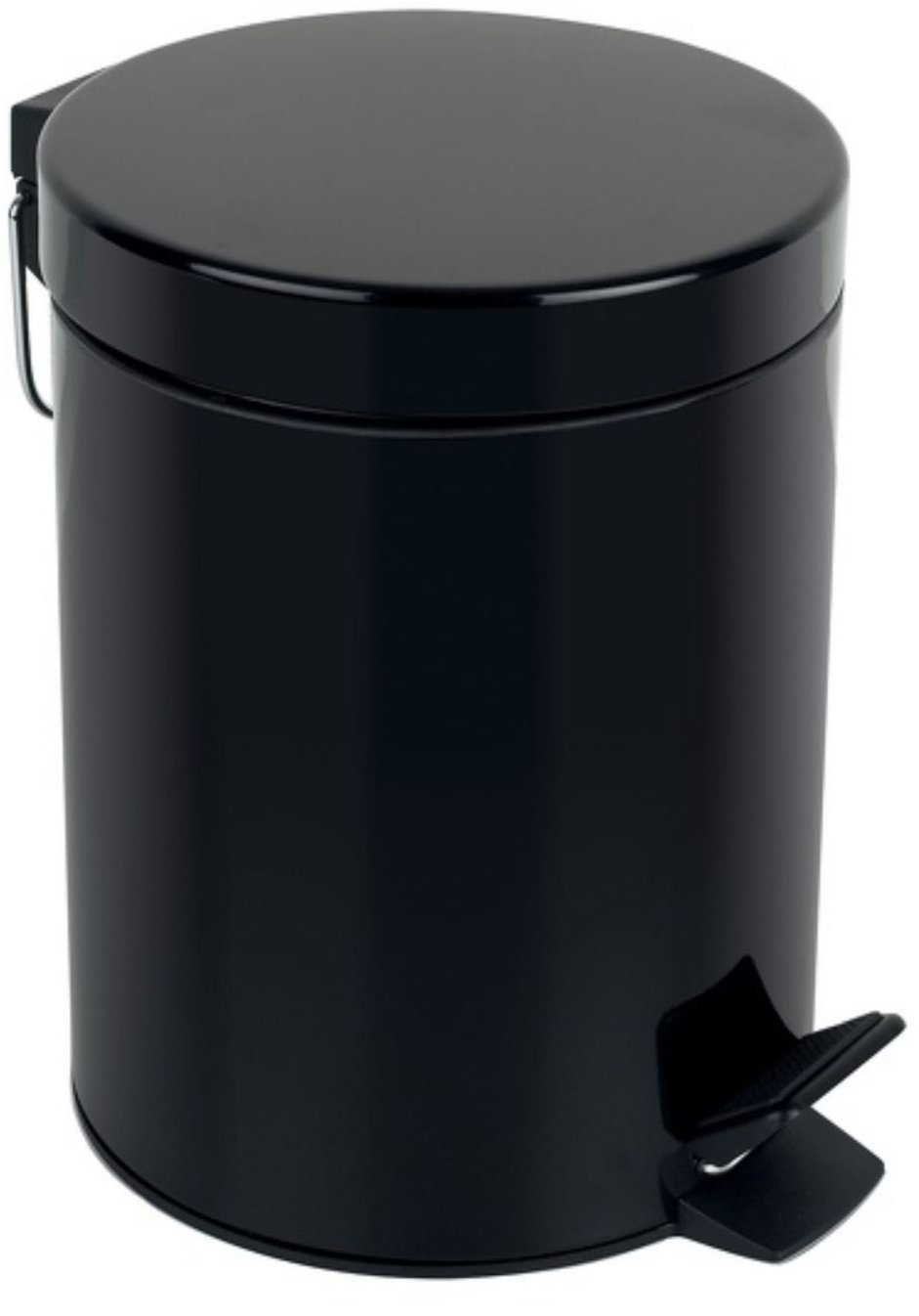 Spirella pedálový odpadkový kôš Sydney, čierny, oceľ, 3 l