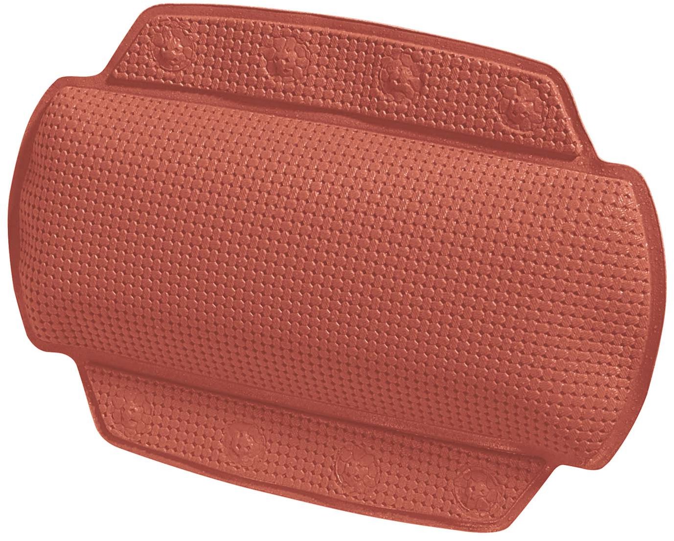 Spirella vankúš do vane ALASKA, terakota, PVC, 32 × 23 cm