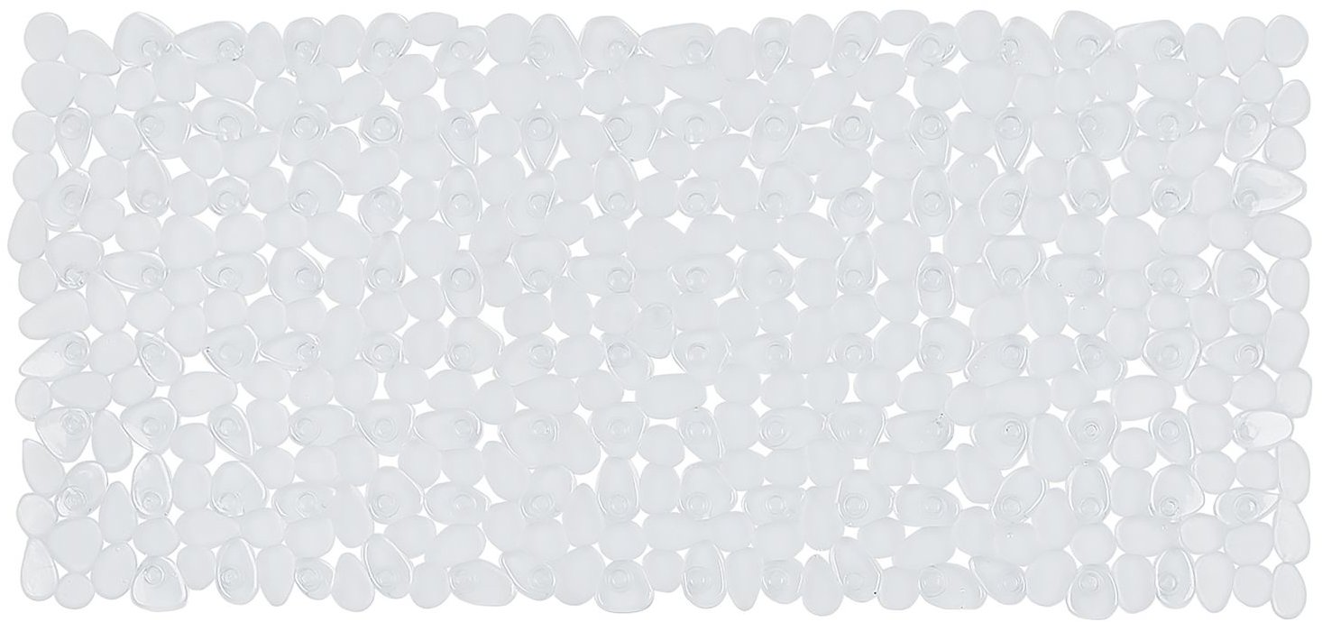 Spirella protišmyková podložka do vane Riverstone, priehľadná, 75 × 36 cm