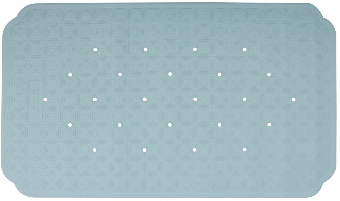 Spirella protišmyková podložka do vane Ruby, studená modrá, 70 × 40 cm