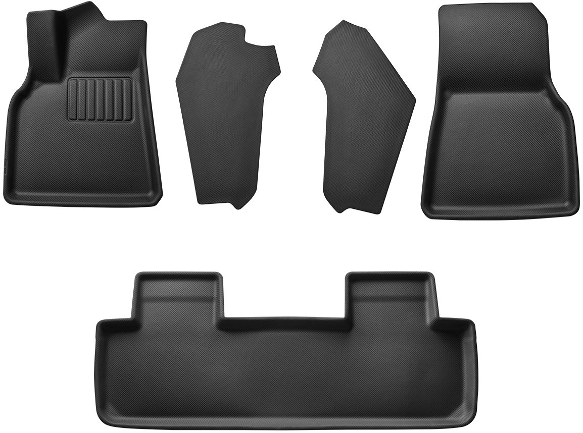 Spigen Tesla Car Mat 1 & 2Row blackTesla Model Y