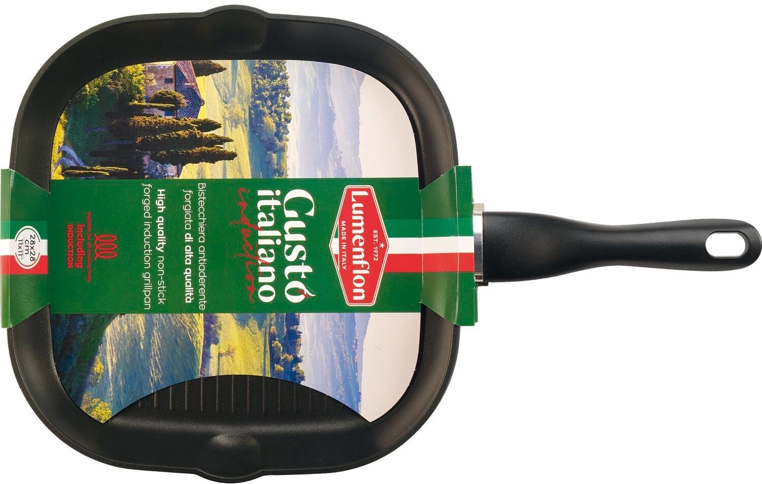 Gastro Gusto Italiano Grilovacia panvica, 40 × 280 × 280 mm