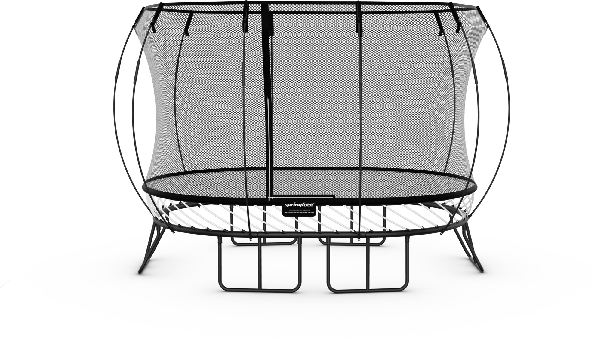 Springfree Trampoline® Medium Oval (O77) Trampolína s ochrannou sieťou, 240 × 340 cm