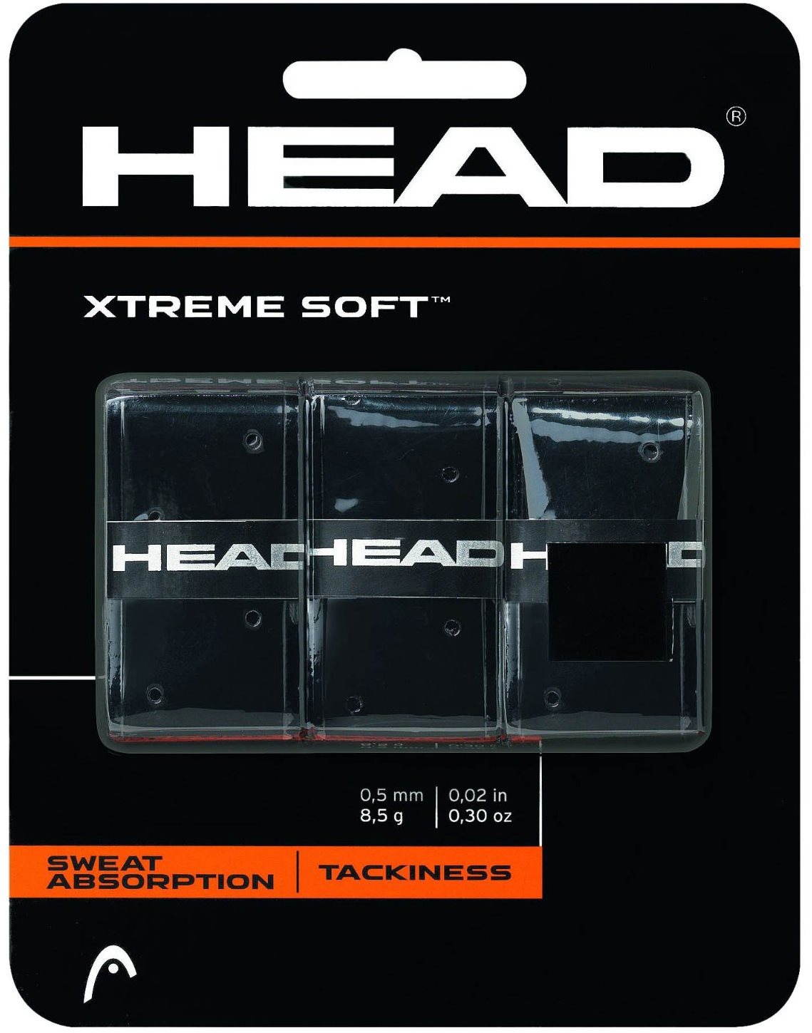Head Xtreme Soft 3 ks black