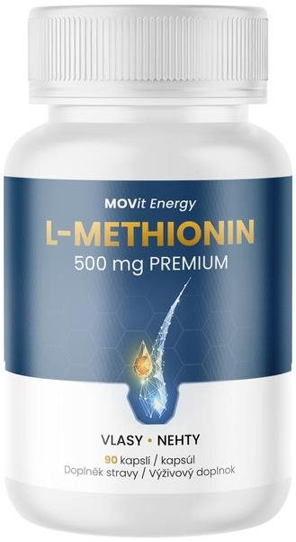 MOVit Energy Methionin Premium 500 mg, 90 vegánskych kapsúl