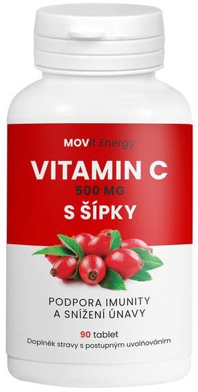 MOVit Vitamín C 500 mg so šípkami 90 tbl.