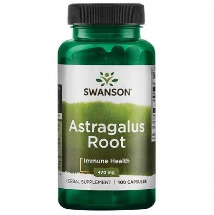 Swanson Astragalus Root (Kozinec), 470 mg 100 kapsúl