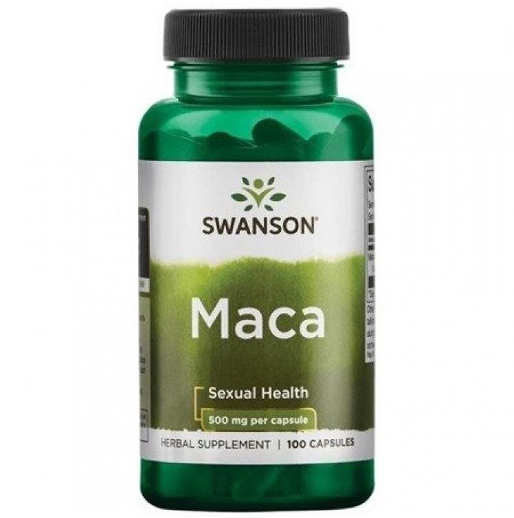 Swanson Maca (žerucha peruánska), 500 mg, 100 kapsúl