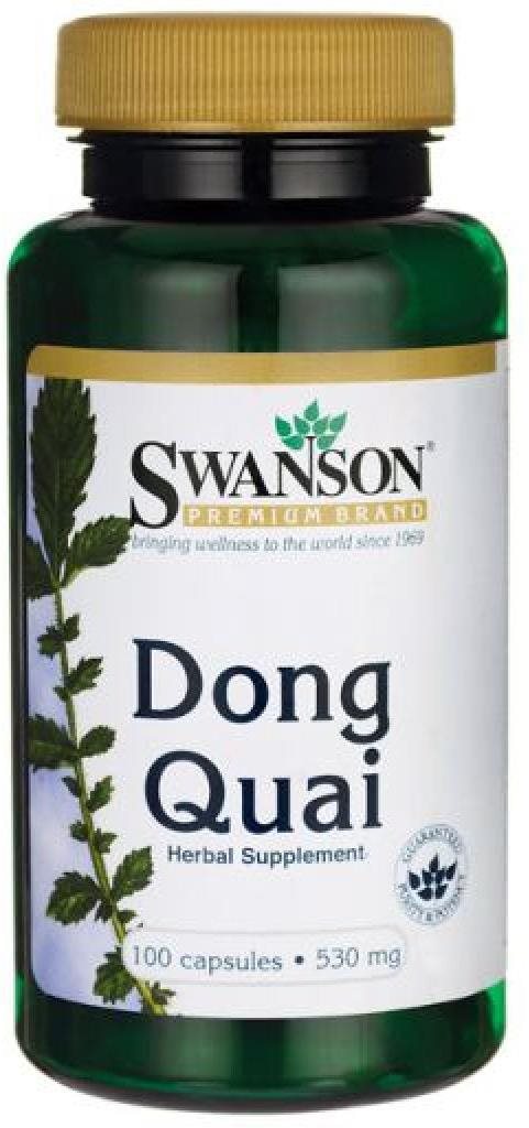 Swanson Dong Quai (Angelika čínska), 530 mg, 100 kapsúl