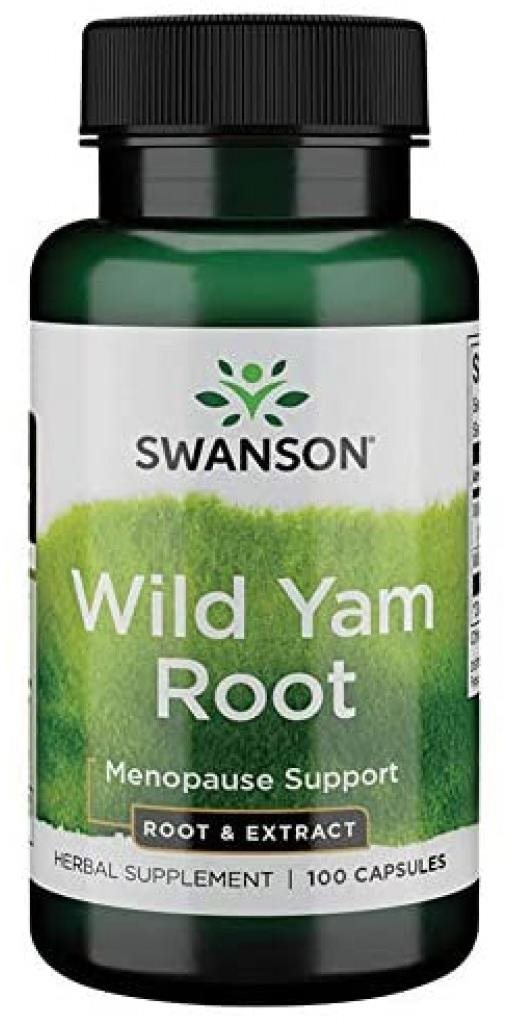 Swanson Wild Yam Root (Smldinec chlpatý), 100 kapsúl