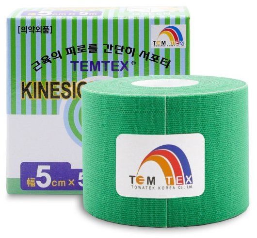Temtex tape Classic zelený 5 cm