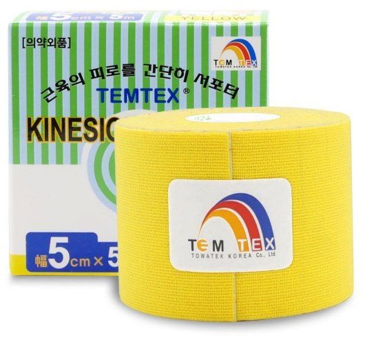 Temtex tape Classic žltá 5 cm