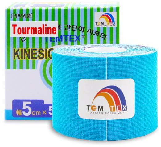 Temtex tape Tourmaline modrý 5 cm
