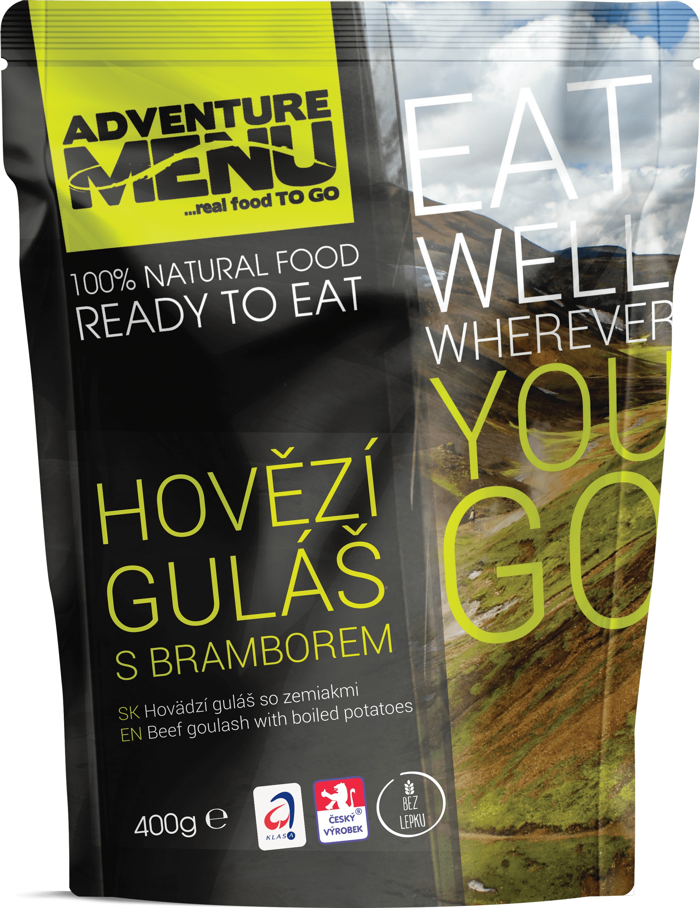 AdventureMenu - Hovädzí guláš so zemiakmi