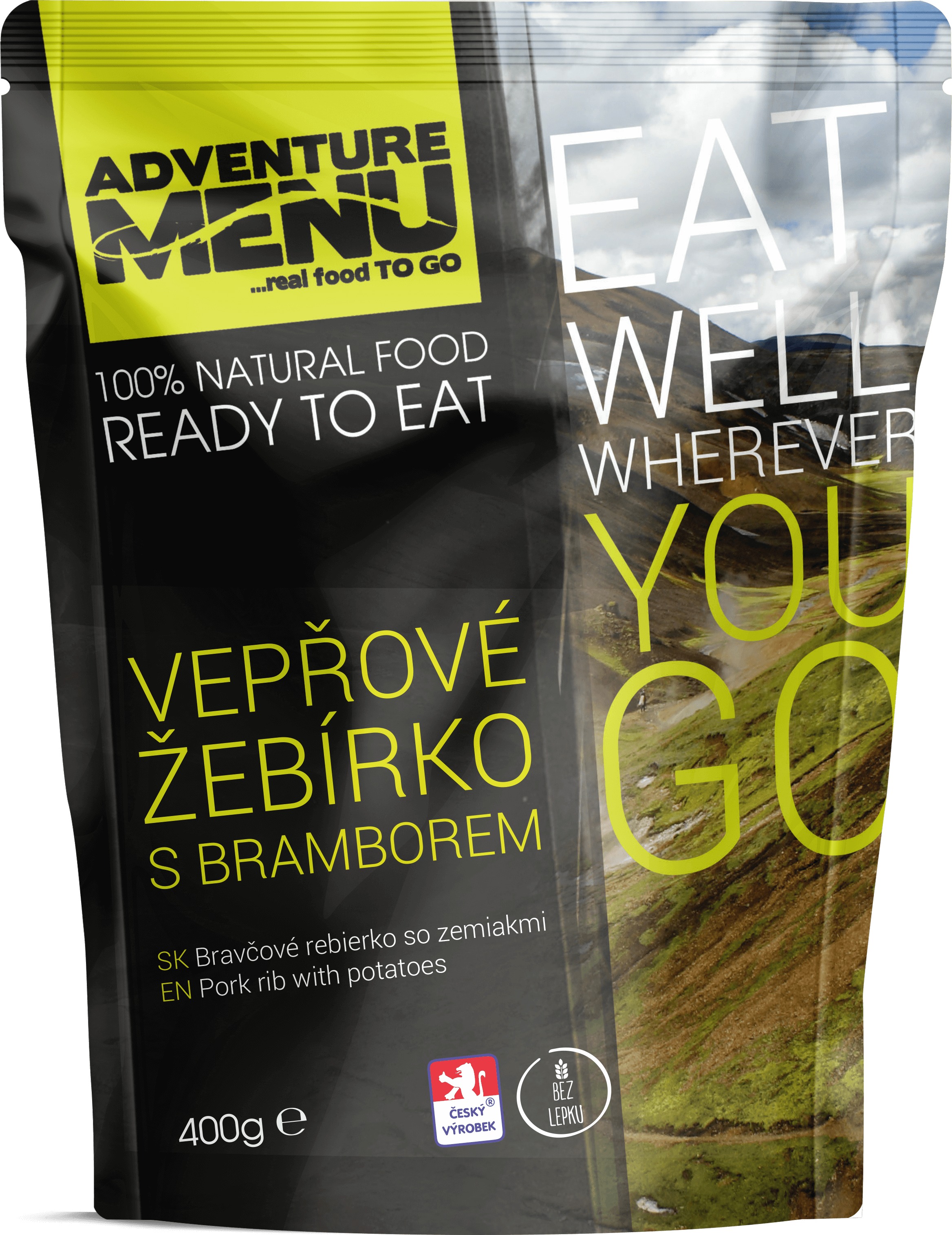 AdventureMenu - Bravčové rebierko so zemiakmi