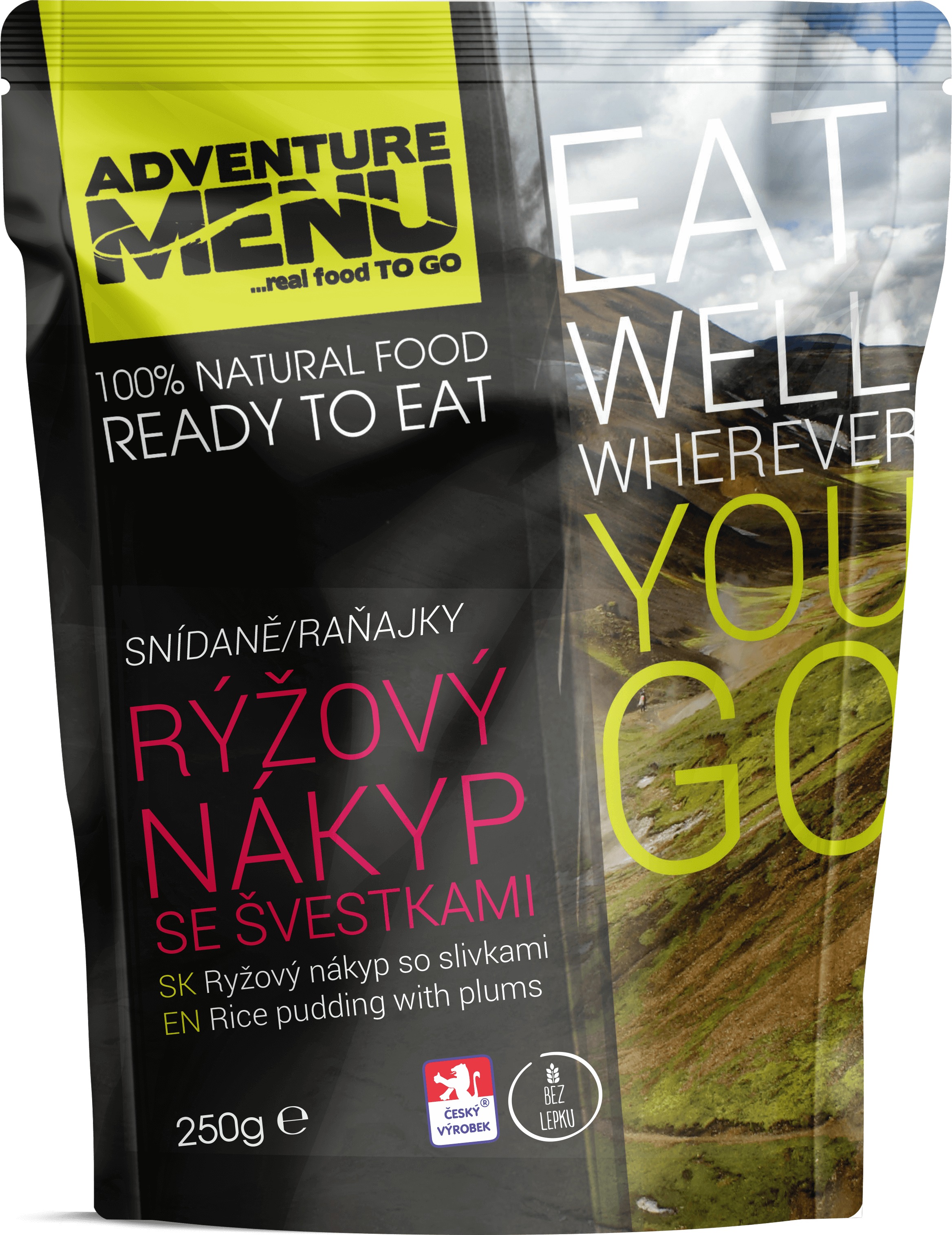 AdventureMenu - Ryžový nákyp so slivkami