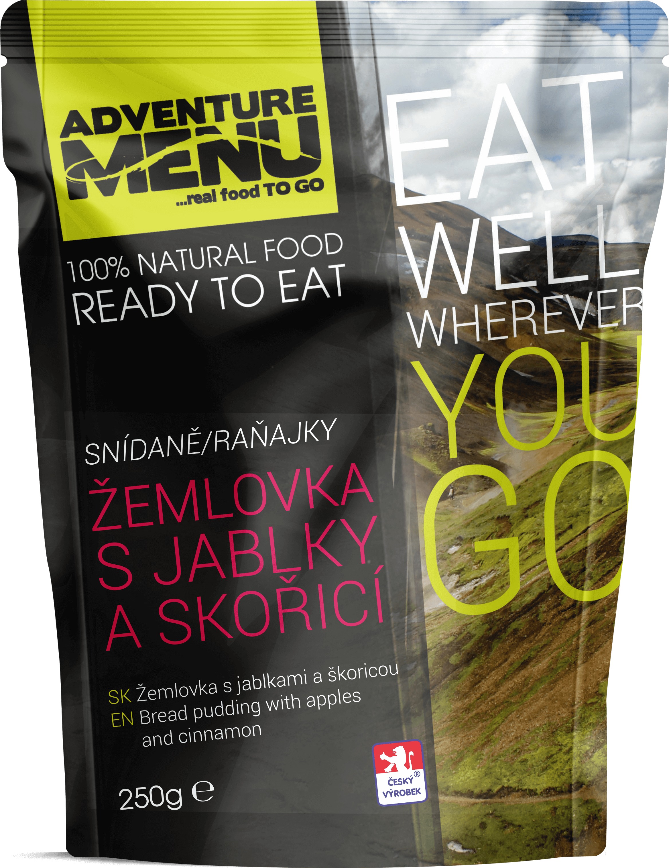 AdventureMenu - Žemľovka s jablkami a škoricou