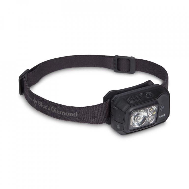 Black Diamond Dobíjacia Čelovka Storm 500-R Black