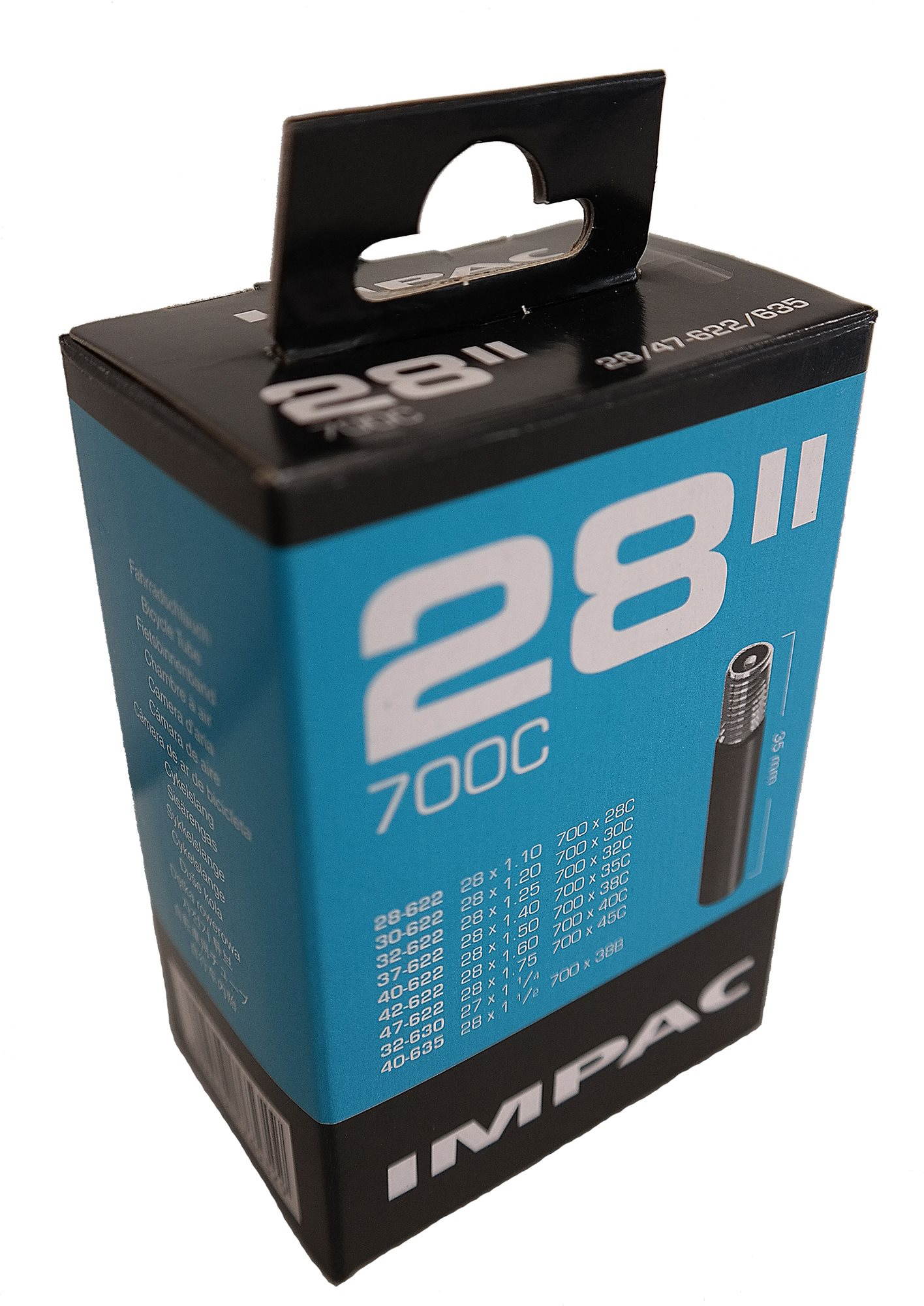 Impac duša 28" AV 28/47-622/635