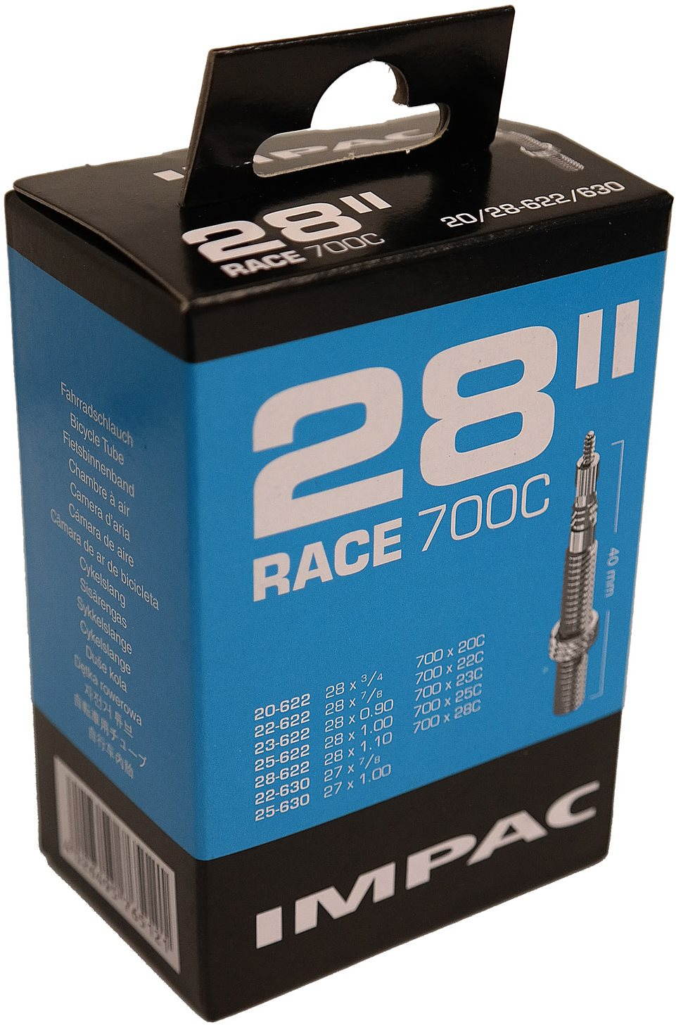 Impac duša 28" Race SV 20/28-622/630