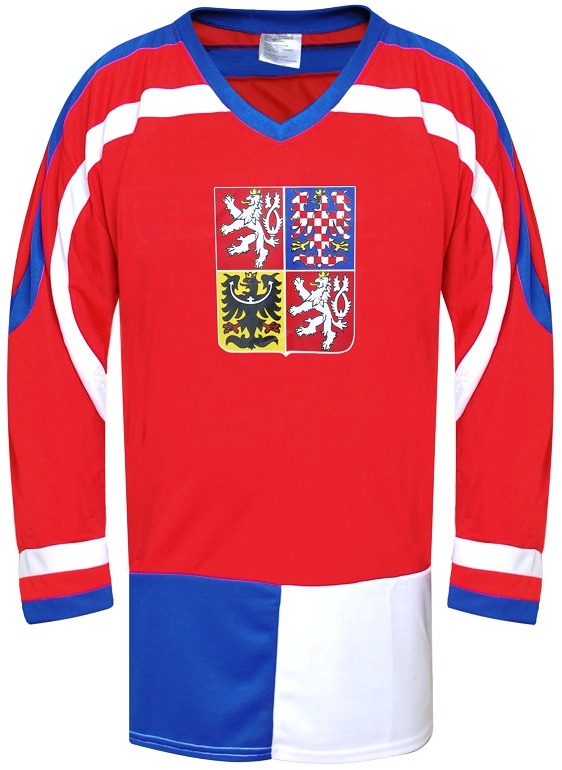 Hokejový dres ČR červený, veľ. L