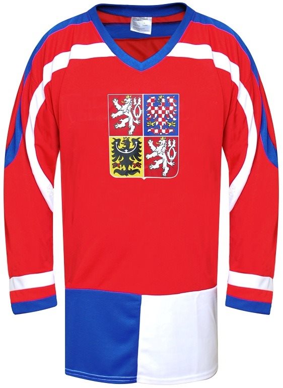 Hokejový dres ČR červený M