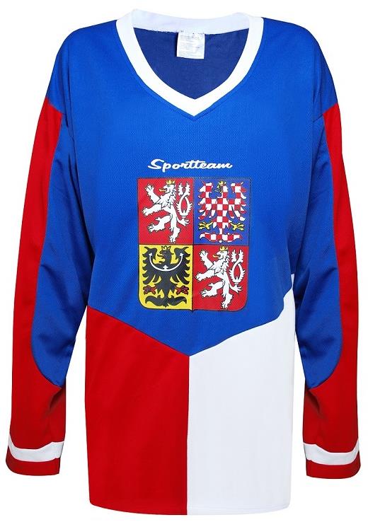 Hokejový dres ČR trikolóra M