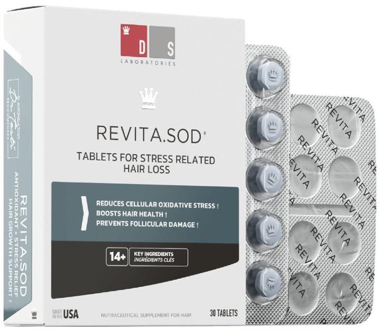 DS LABORATORIES antioxidačné tablety Revita 30 ks